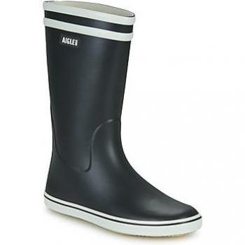 Aigle Women's Malouine 2 Rain Boots, Navy/White