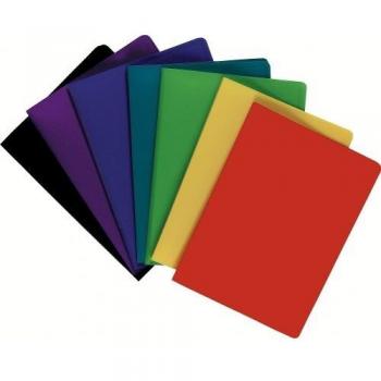 Portafolios de polipropileno flexible y opaco, Lote de 80 portafolios A4