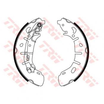 Juego de zapatas de freno TRW GS8799 - Zapatas de freno para vehículos, marca TRW, modelo GS8799, diseñadas para un rendimiento óptimo en el sistema de frenado, fabricadas con materiales de alta