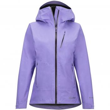 Marmot Wm's Knife Edge Jacket Chubasqueros, Chaqueta, Prueba De Viento, Impermeable, Transpirable, Mujer, Paisley Purple, L