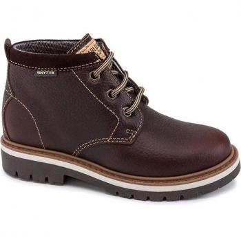 Botas Niño Pablosky de Piel Hydro Marrón 726393