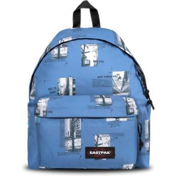 Mochila Eastpak Padded Pak'r Tags Blue 24L azul cian blanco gris