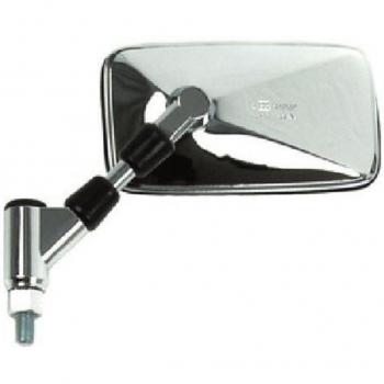 Retrovisor exterior VICMA EY117D - Espejo retrovisor de lado derecho, tipo manual, con carcasa negra, cristal convexo y diseño específico para modelos de vehículos compatibles