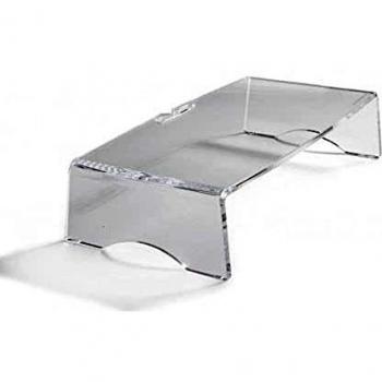 Bakker Elkuizen Q-Riser 90 Soporte del Monitor plástico, Transparente