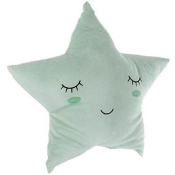 Cojín estrella azul