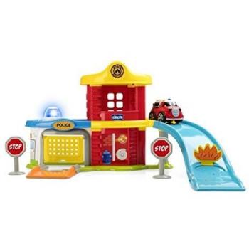 Chicco – Juegos Police-Fire Station Playset, Multicolor, 00009358000000