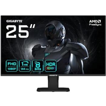 Monitor Gaming Gigabyte GS25F14 24,5 FHD 1920x1080, 144Hz, 1ms, HDR10, HDMI 2.0, DisplayPort 1.2