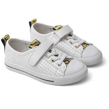 HXD - Zapatillas de críquet de Material Sintético para niña, color blanco, talla 29 EU