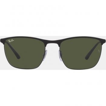 Ray-Ban RB3686 186/31 Unisex Square Black Sunglasses