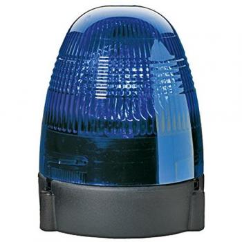 HELLA 2RL 007 337-101 Halógena-Luz de identificación omnidireccional - KL Rotafix - 12V - azul - montaje exterior/atornillado - Conector: Conector plano