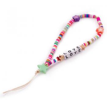 Colgante Universal COOL para Smartphone con Pulsera y Estrellas Love
