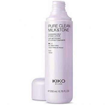 KIKO Milano Pure Clean Milk & Tone Leche limpiadora y tónico 2 en 1