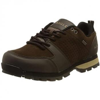 Aigle Plutno 2 MTD LT Expresso Men's Leather Hiking Shoes