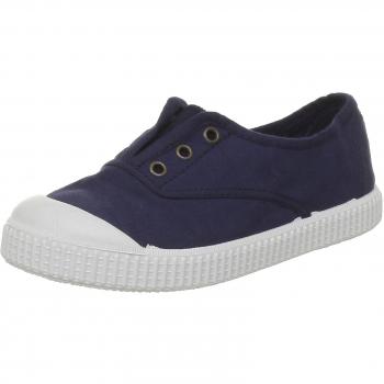 Victoria Unisex Kids’ Inglesa Lona Tintada Punt. Low-Top Sneakers Shoes, Blue