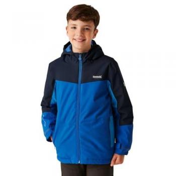 Chaqueta Aislante Impermeable para Niños Regatta Highton V Azul Olímpico/Navy, Talla 3-4 Años