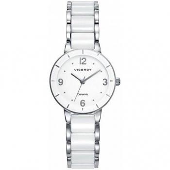 Viceroy Reloj Analogico para Mujer de Cuarzo con Correa en Cerámica 471044-05