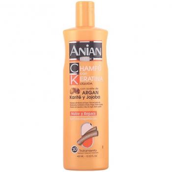 Anian Keratina Líquida Champú Aceite Argán Karité y Jojoba 400 ml