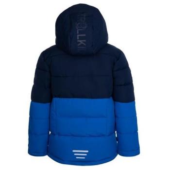 Chaqueta Gryllefjord Azul para niños de Trollkids