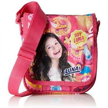 Montichelvo- Bolsito Bandolera, Color Rosa, 18 cm