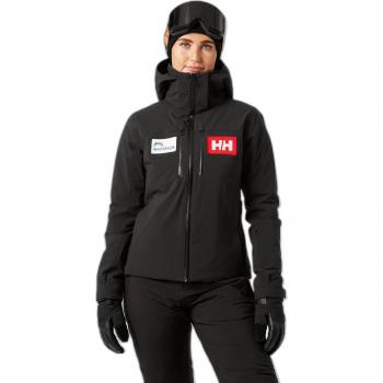 Helly Hansen Women's Alphelia Lightweight Lifaloft Ski Jacket Black XL
