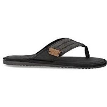 XTI 43678, Sandalias Planas Hombre, Negro, 44 EU