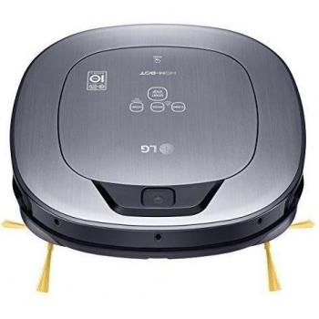 LG Electronics VR65710LVMP.AMSQEEU Robot Aspirador Hombot Turbo S10, 58 W, 60 Decibeles, Gris Titanio