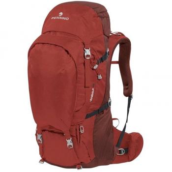 Mochila Ferrino Transalp Lady 75L para Trekking y Viaje en Color Granate