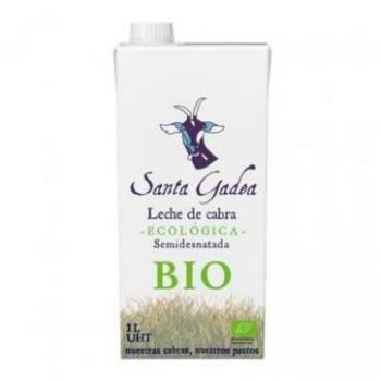 Leche de Cabra Semidesnatada UHT Ecológica 1L - Santa Gadea