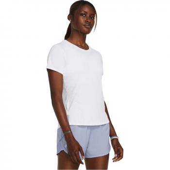 Under Armour Women's Launch Elite Short Sleeve Running Shirt - White, Size M
