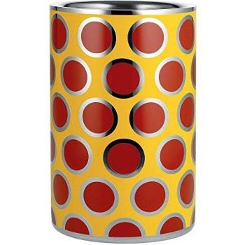 Alessi Porta Botella térmica de Acero Inoxidable 18/10, Multicolor mw57 Circus