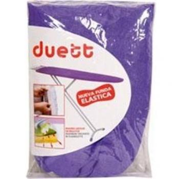 duett 333MO - Funda para tabla de planchar, ajustable, con tensores de fijación, color morado