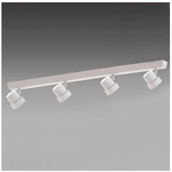 Regleta de 4 focos MOKA BLANCO CRISTALRECORD 002-2150-4-125