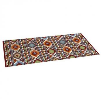 Alfombra Vinílica Antideslizante y Acolchada Estampada Kilim 50x140 cm