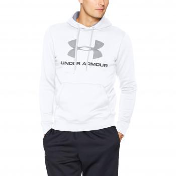 Under Armour 1302294, Sudadera con Capucha Para Hombre, Blanco