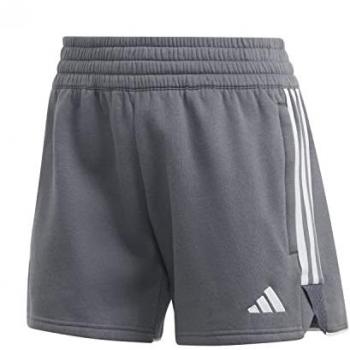 Pantalón de fútbol adidas Tiro 23 mujer, shorts cortos, diseño Tiro23L Sw, color Team Onix, referencia HZ3015