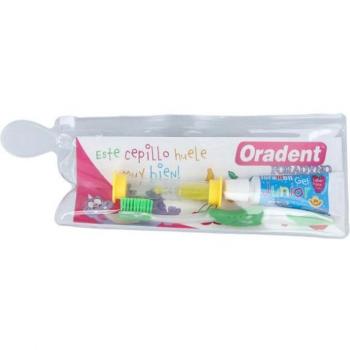Neceser Infantil Aromas Foradyno - Kit de Higiene Bucal con Filamentos Suaves