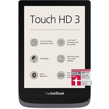 PocketBook Touch HD3 Grey, Negro