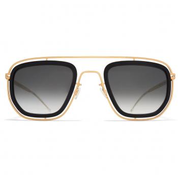 Mykita Ferlo 585 Unisex Gold Sunglasses Collection, Size ONE SIZE