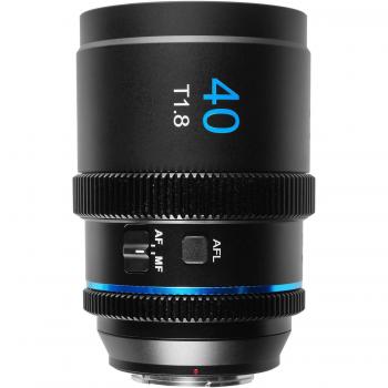 Sirui 40mm T1.8 1.33x Anamorphic Cine Lens with Neutral Flare for Fujifilm X