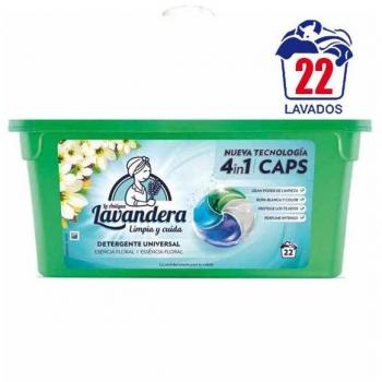 Detergente en cápsulas Floral 4 en 1 de La Lavandera