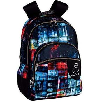 Montichelvo Montichelvo Double Backpack A.O. CMP Chester Bolsa Escolar, 43 cm, Multicolor