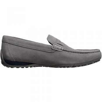 Geox Men's Snake MOC 20 Moccasin, Grey