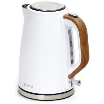 Hervidor de Agua Eléctrico Platinet Velvet Blanco Madera 1.7L 2400W