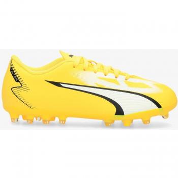 Botas de Fútbol Puma Ultra Play MG Infantil Amarillas Jr