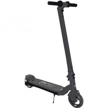 FIAT500 F500-F55K-Black Patinete Eléctrico, Unisex Adulto, Negro, 28 x 29 x 80 m