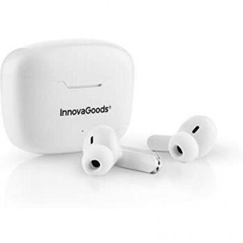 InnovaGoods | Auriculares inalámbricos táctiles Aulite | Blanco