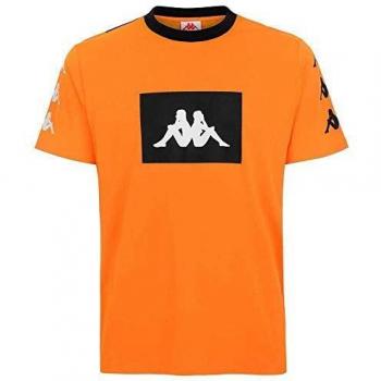 Kappa Biccia Authentic Camiseta, Hombre, Naranja, XL