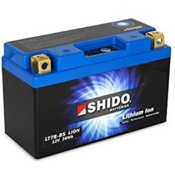 SHIDO LT7B-BS LION -S- Batería de ion de litio, color azul