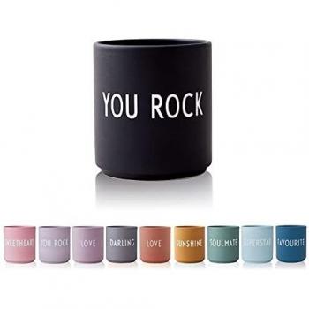 Design Letters 10101002BKYOUROCK Taza favorita YOU ROCK