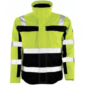 Chaqueta de Invierno Hi-Vis Amarillo/Navy Mascot Loreto, 100% Poliéster, Talla M